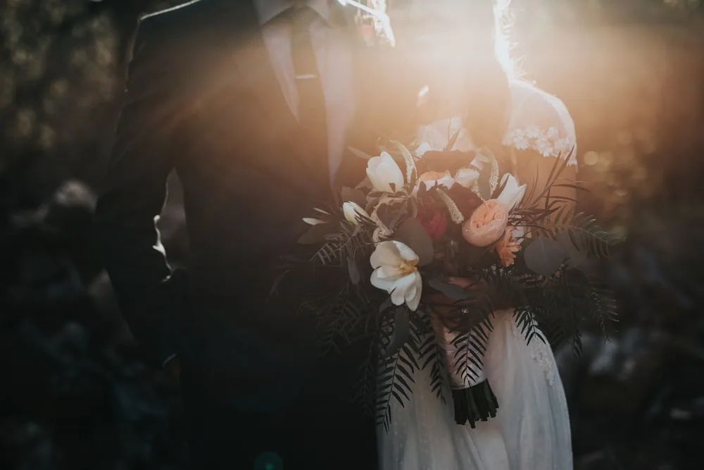 Bride and groom during an affordable Pittsburgh wedding